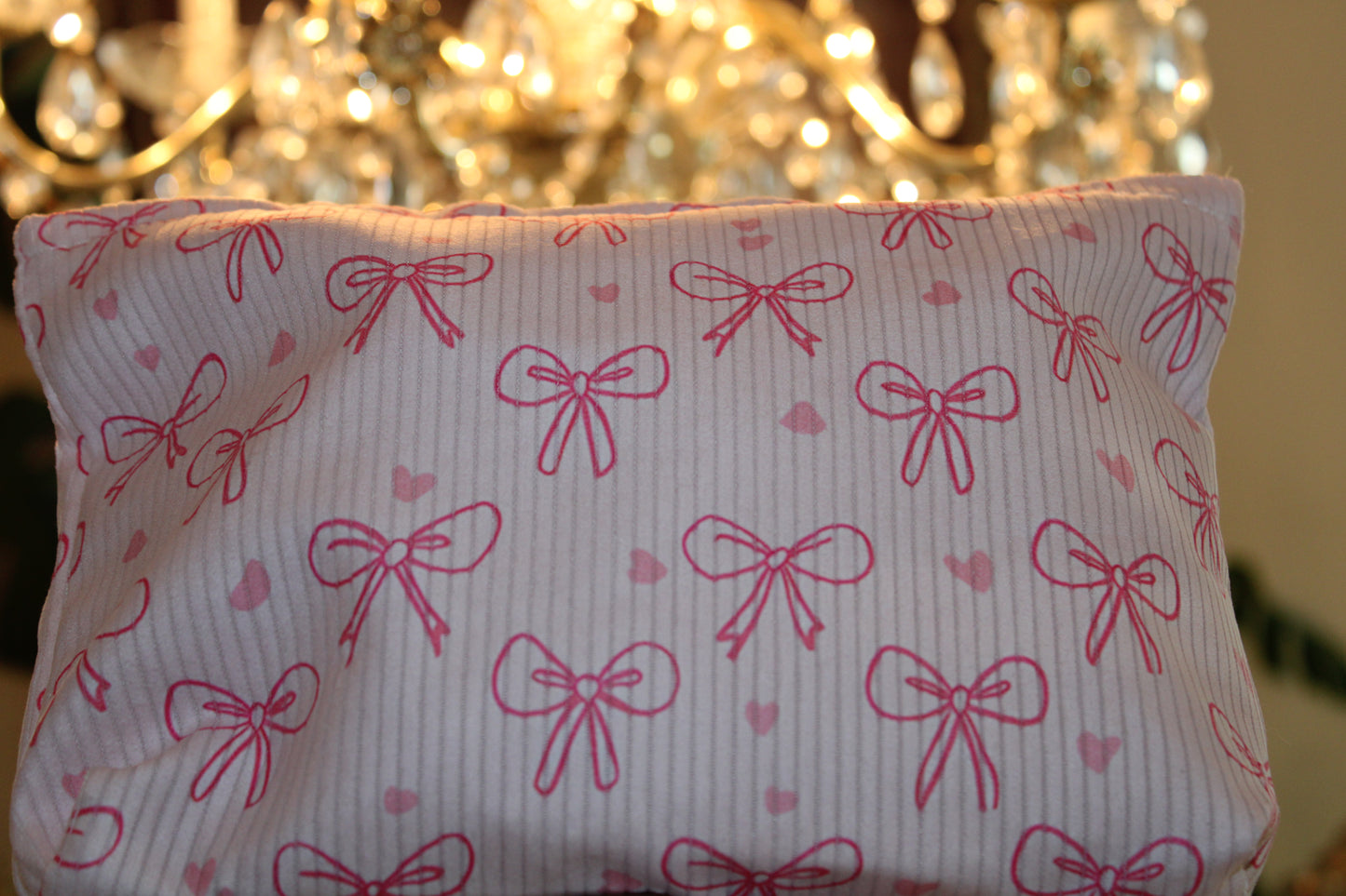 Chic Bow Heart Print RLUXLOVE