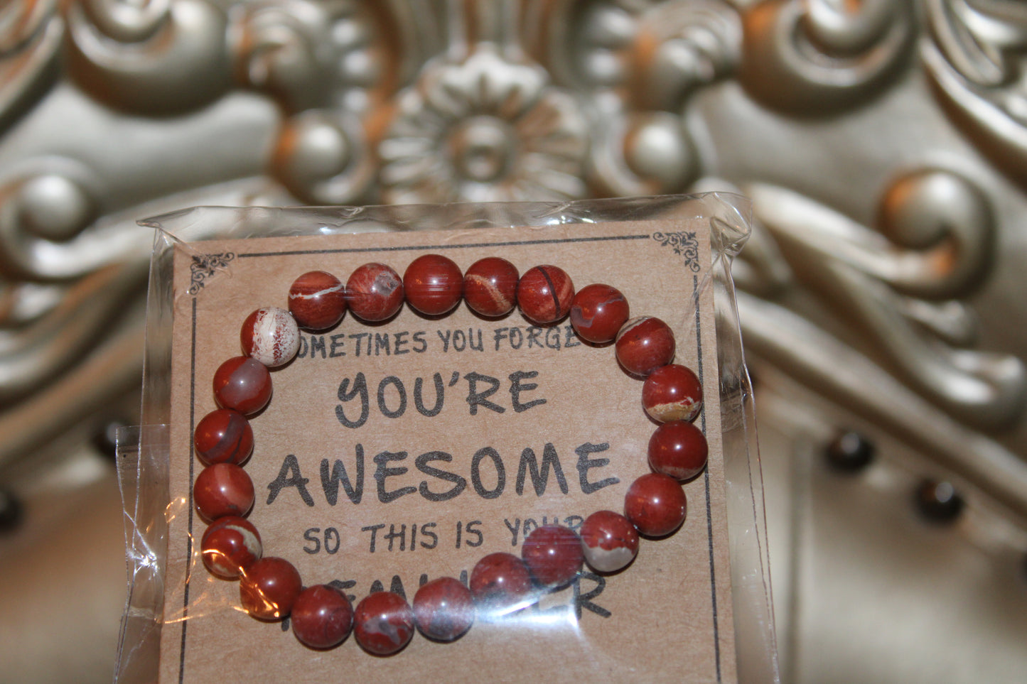 RLUXLOVE Vibrant Natural Stone Beads Strand Simple Style