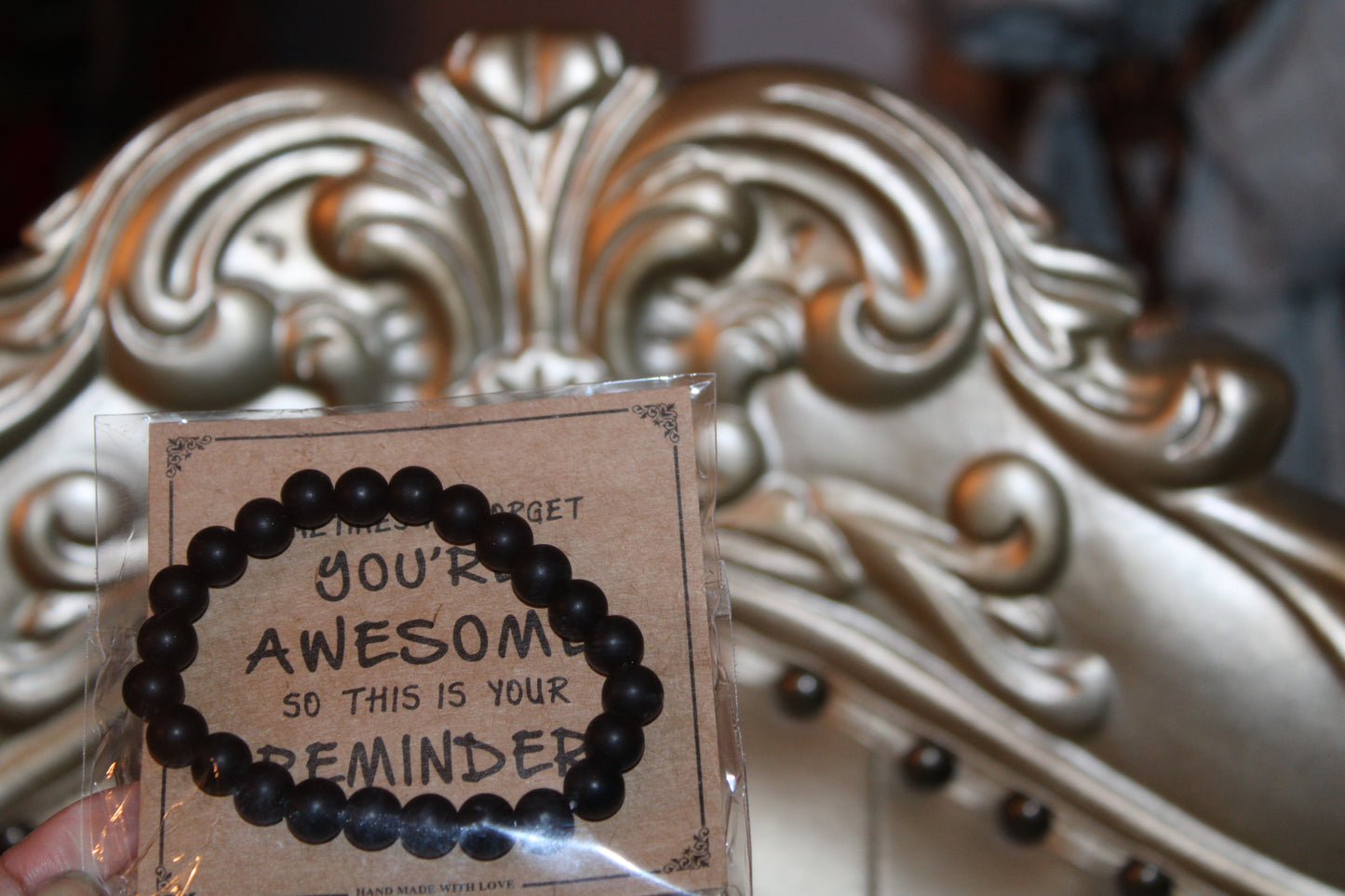 RLUXLOVE Vibrant Natural Stone Beads Strand Simple Style