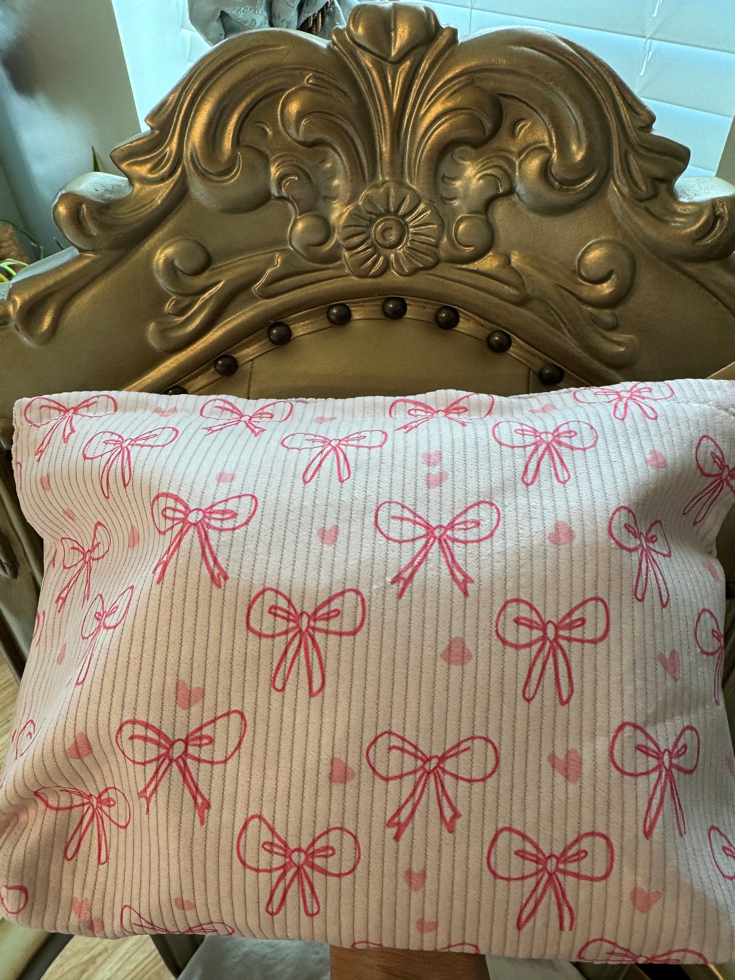 Chic Bow Heart Print RLUXLOVE