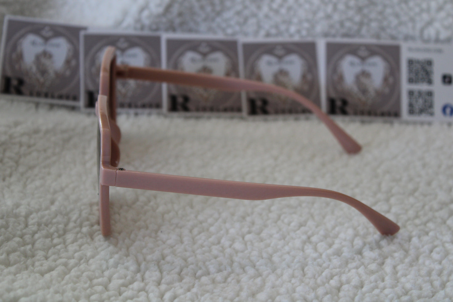 sunglasses pink brown