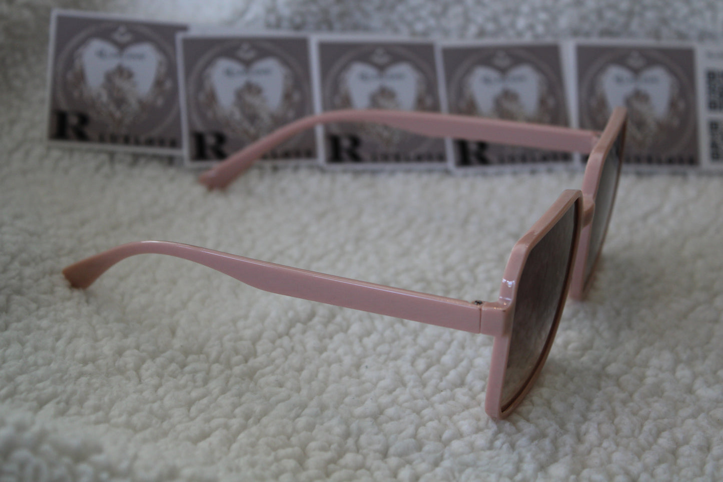 sunglasses pink brown