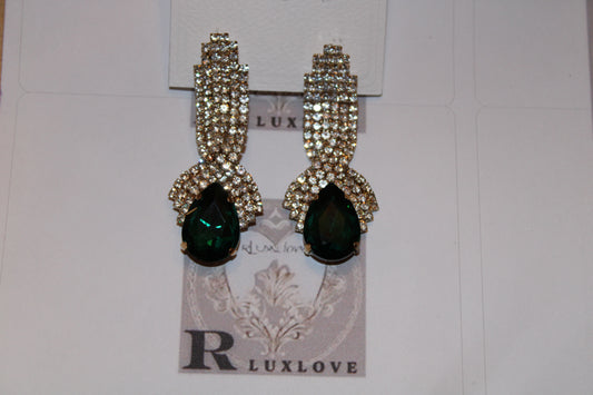 EARRING BLACK SHINE