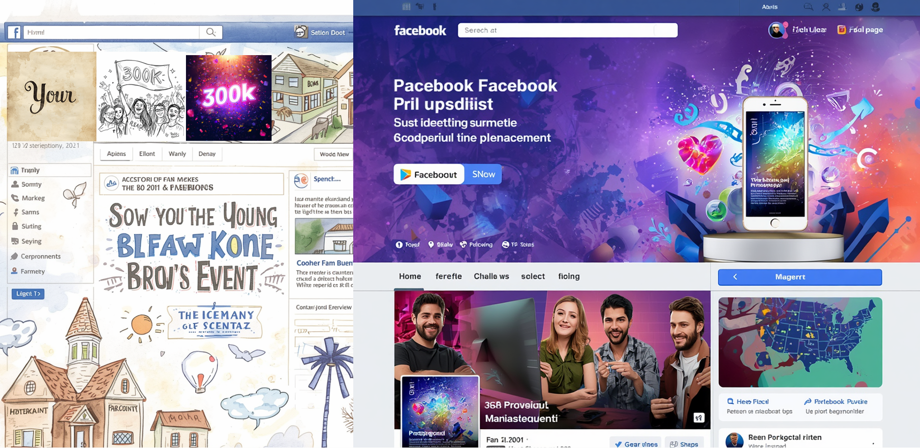 300 k Help you  to Grow Your Fan Page to 300,000 Followers Quickly save lots time